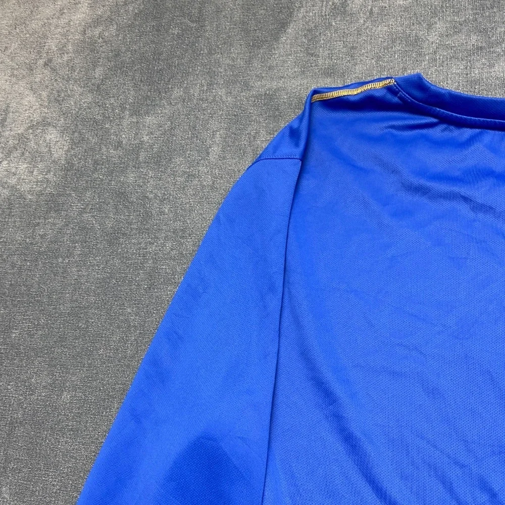 Nike Dri Fit San Dimas Football Shirt Mens 2XL Blue Round Neck Performance Sport